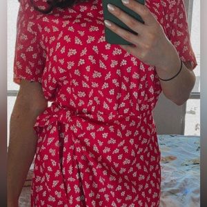& Other Stories red floral dress
